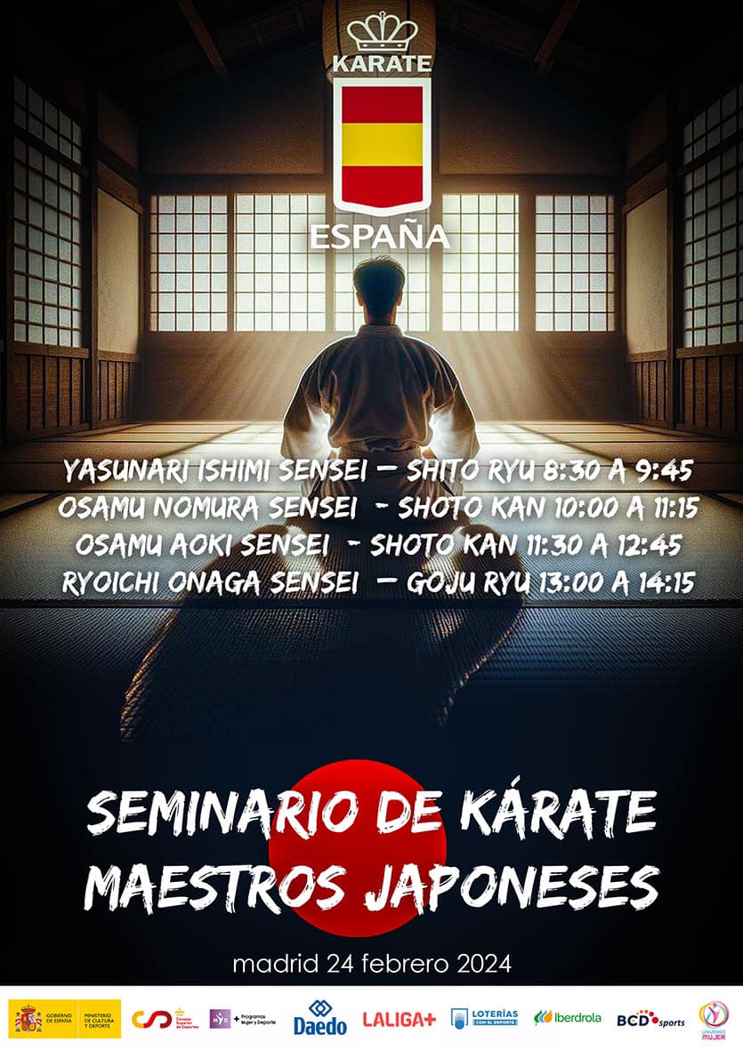 Lee más sobre el artículo Seminario de Karate Maestros Japoneses